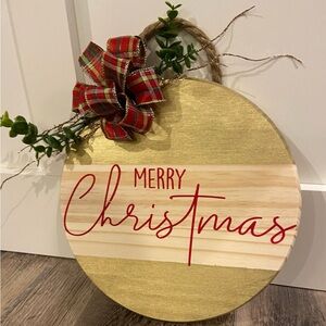 Merry Christmas! 🎁🎄outdoor sign hand crafted